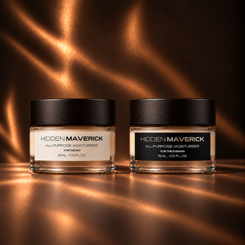 Hidden Maverick Discovery Duo with 15ml Day and Evening moisturisers